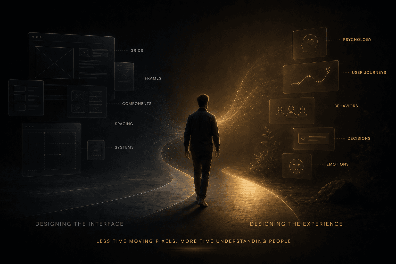 Focus shifting from static screens to product behavior and interactions
